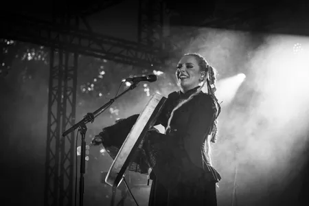 Eivør in het Openluchttheater De Goffert