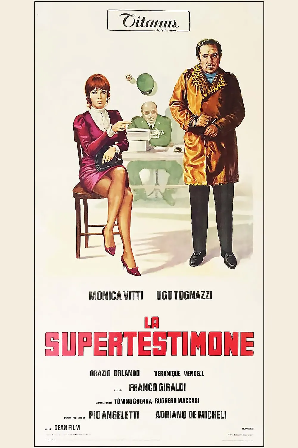 La Supertestimone poster