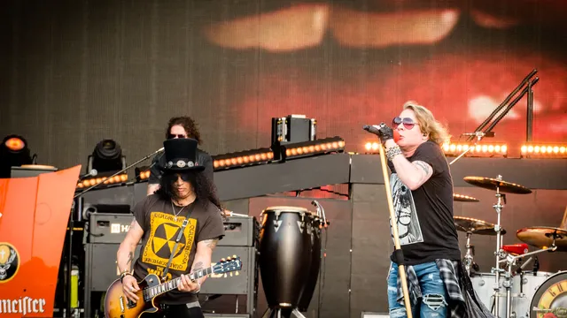 Guns N' Roses in Goffertpark Nijmegen op 4 juli 2018