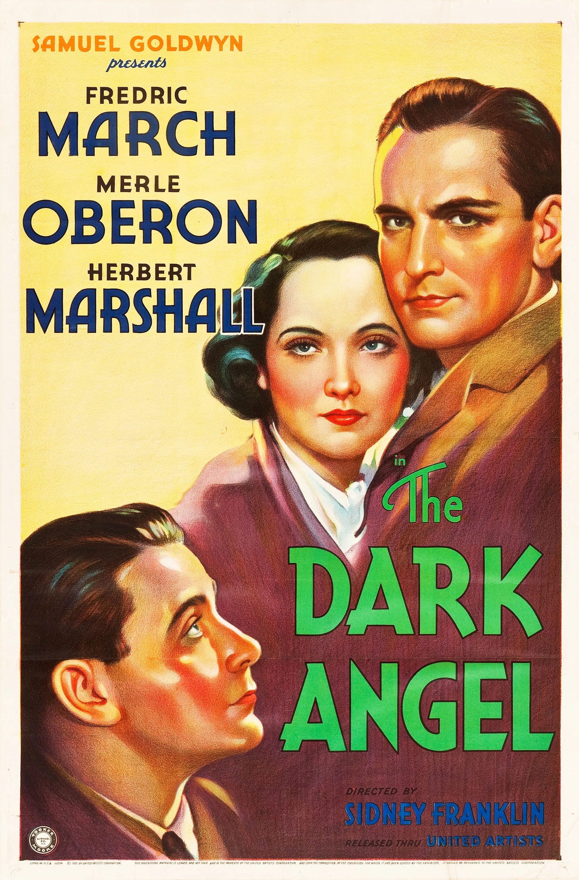 The Dark Angel poster