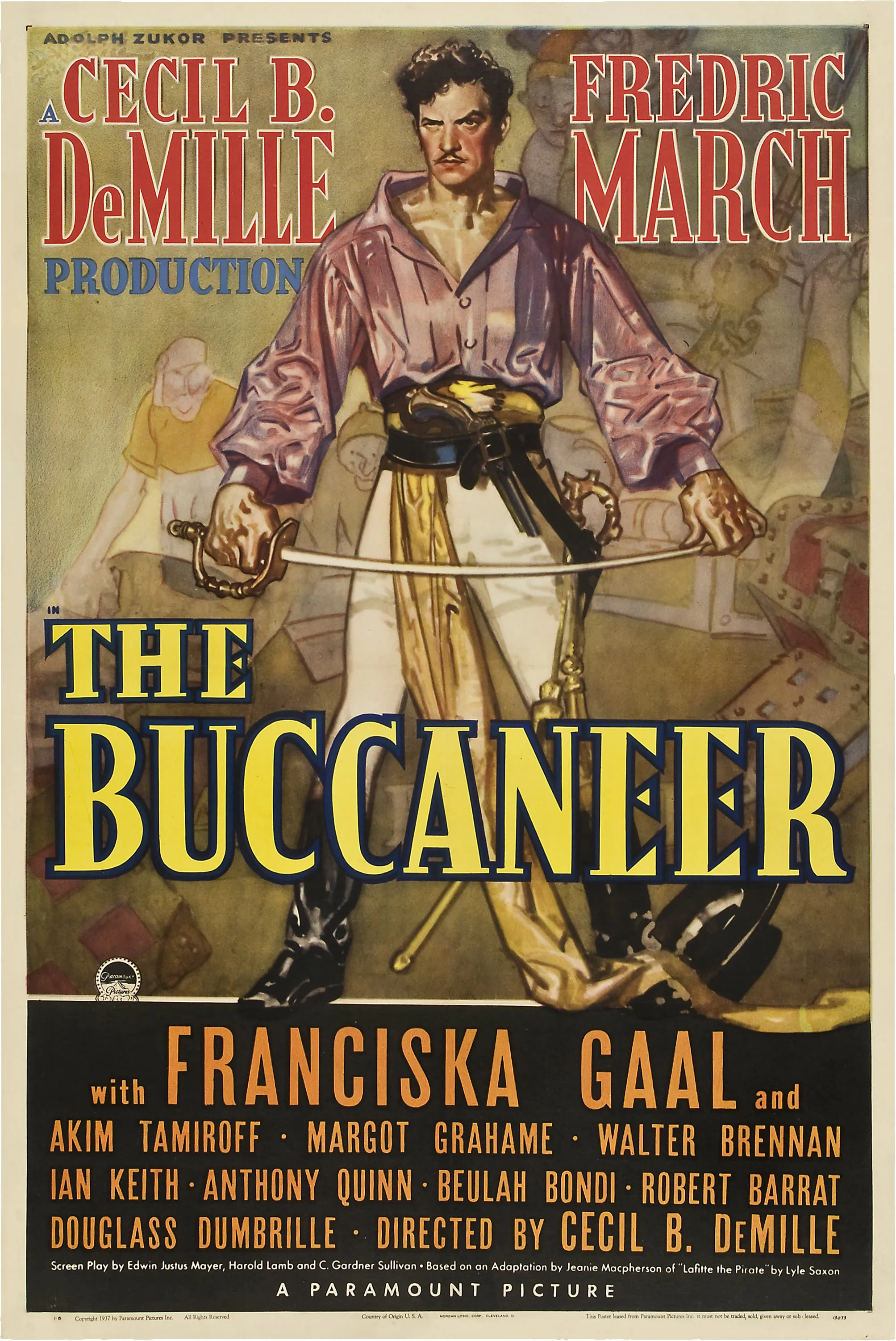 The Buccaneer poster