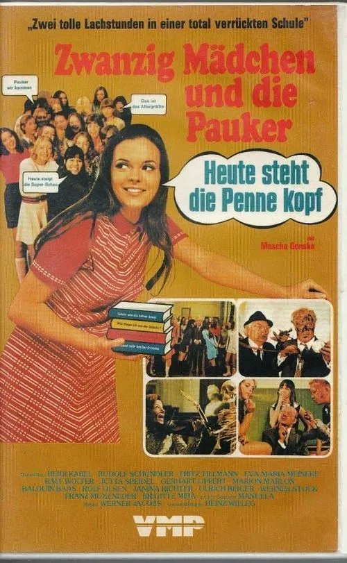 Zwanzig Mädchen und ein Pauker: Heute steht die Penne kopf poster