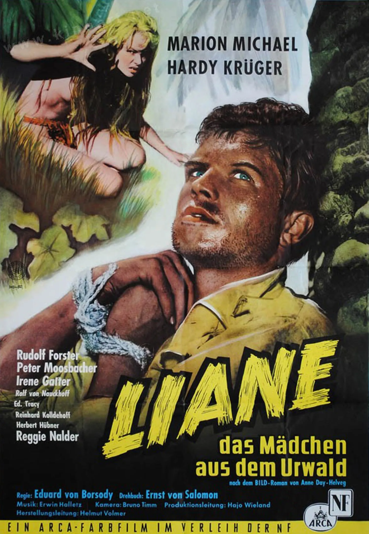 Liane, das Mädchen aus dem Urwald poster