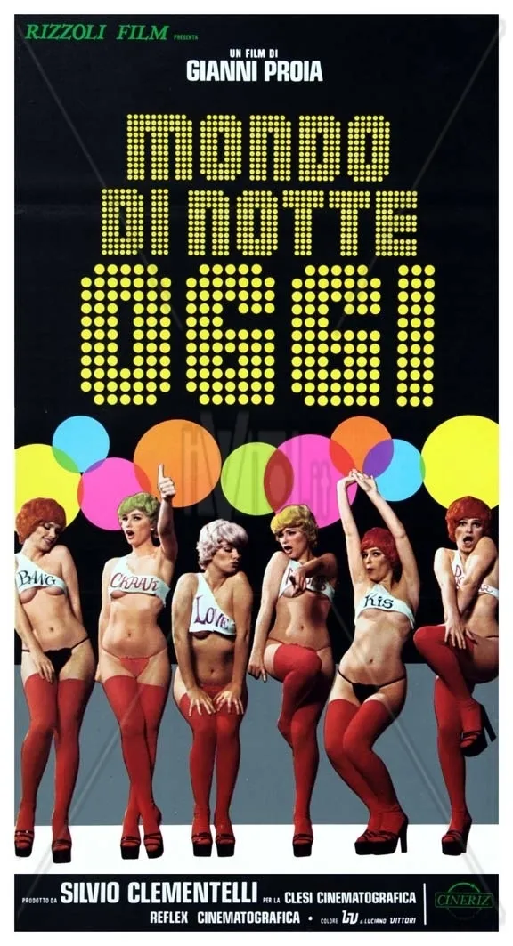 Mondo di notte oggi poster