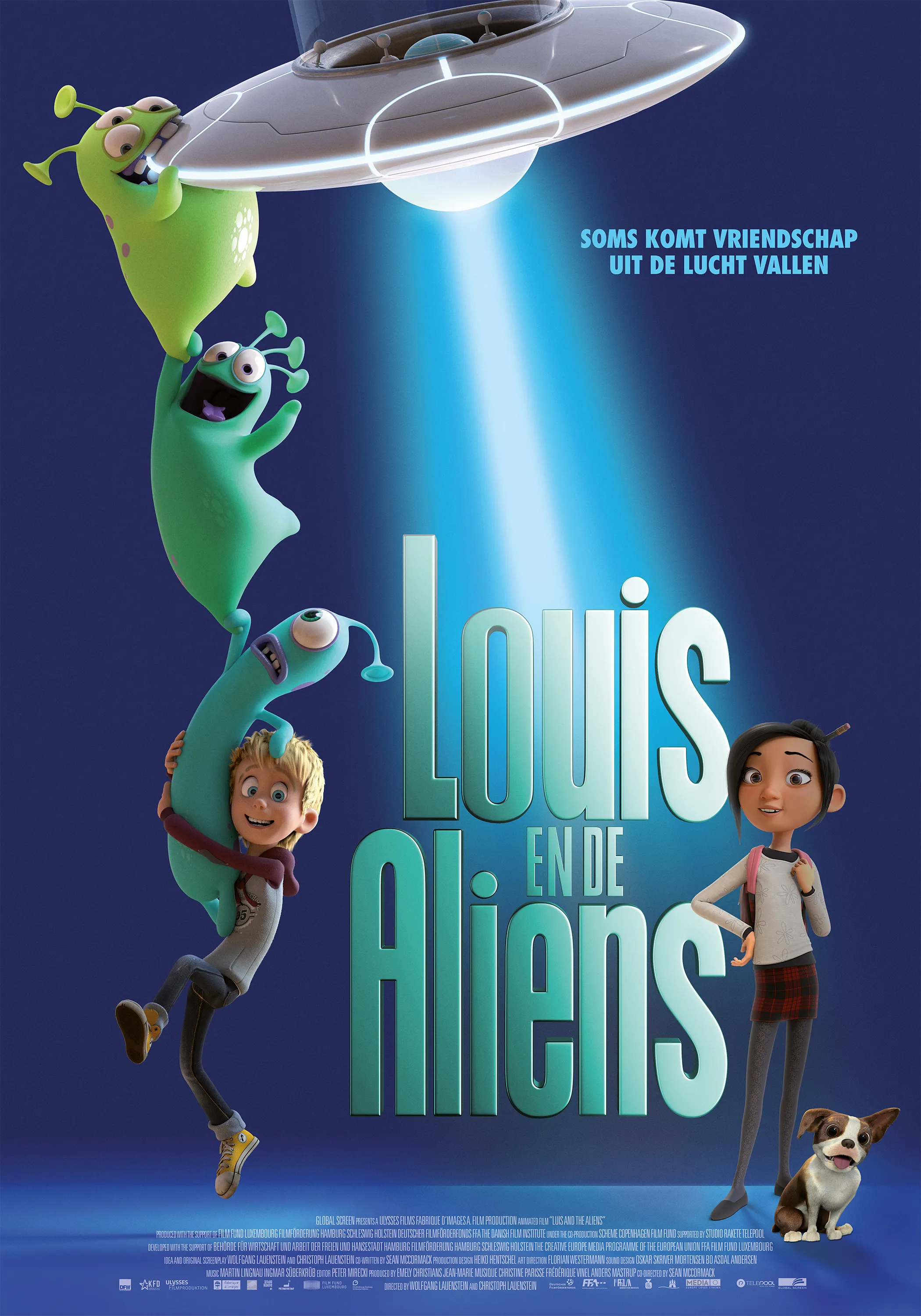 Louis en de Aliens poster