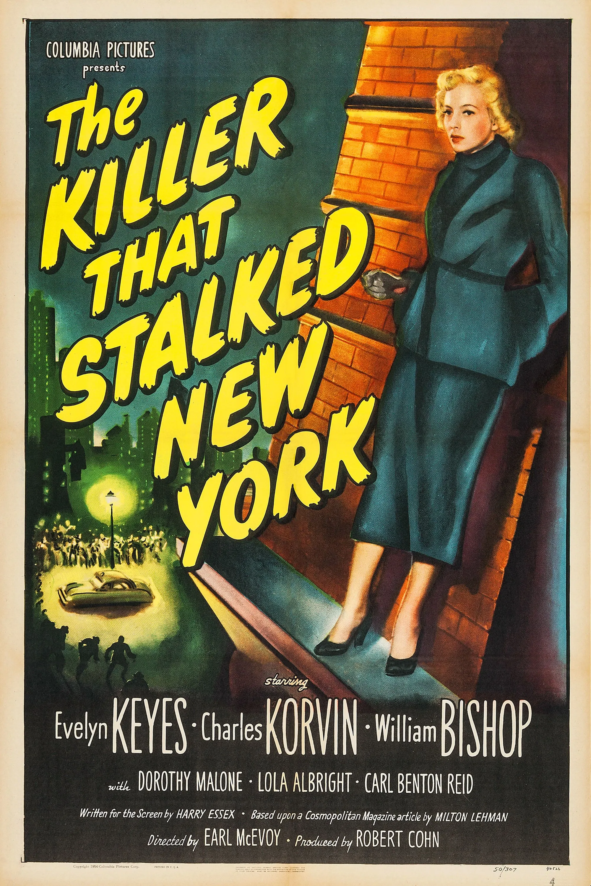 The Killer that Stalked New York poster
