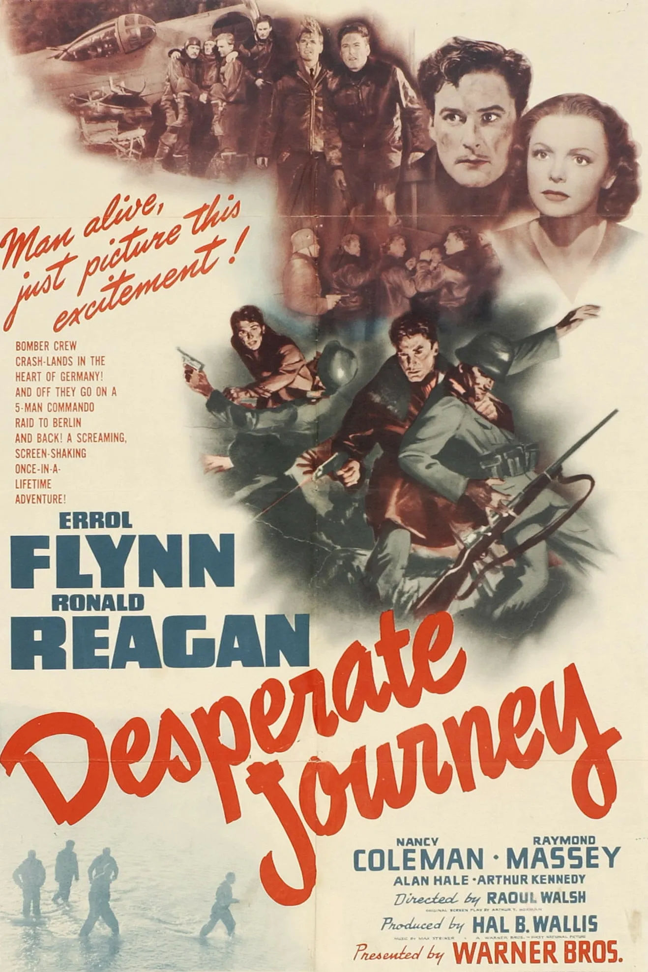 Desperate Journey poster