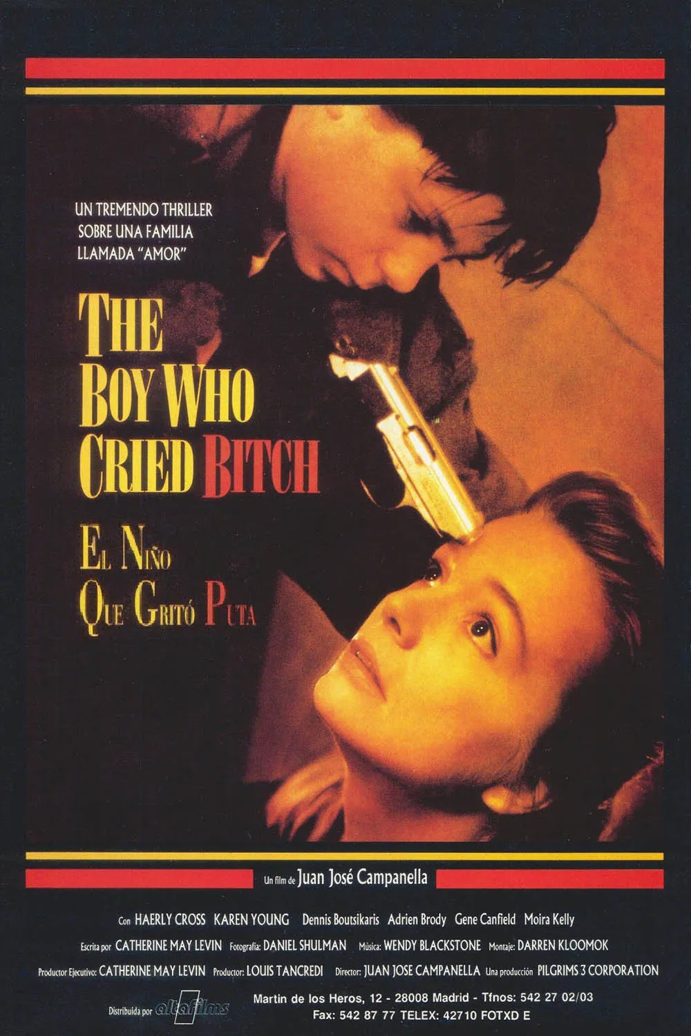 The Boy Who Cried Bitch poster