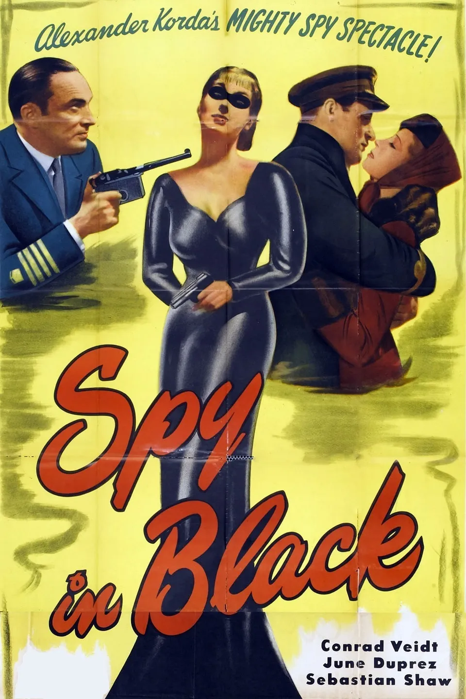 The Spy in Black poster