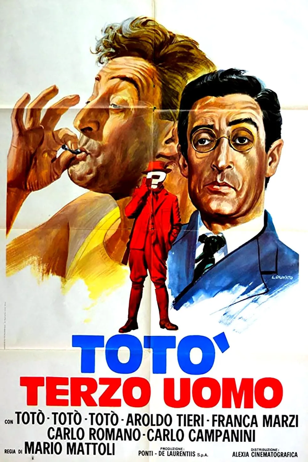 Totò terzo uomo poster