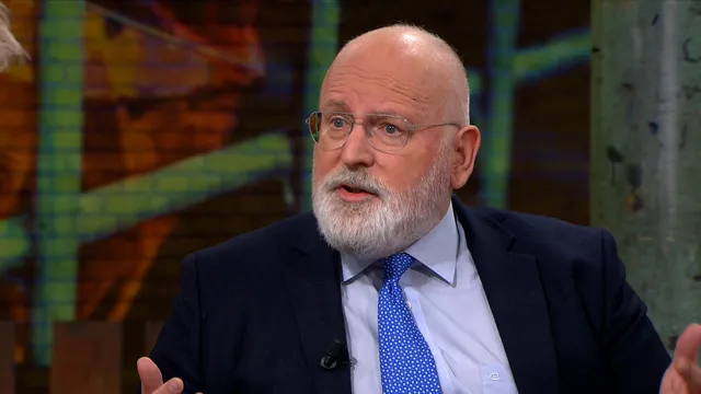 Frans Timmermans in Buitenhof