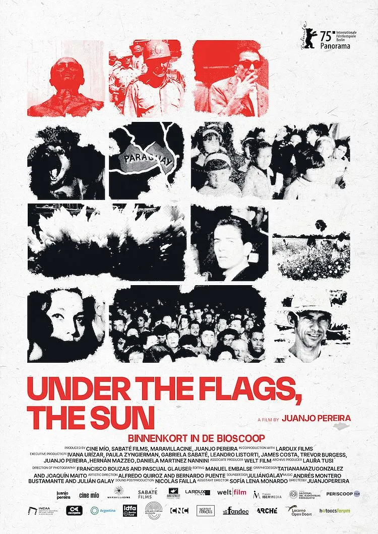 Under the Flags, the Sun poster