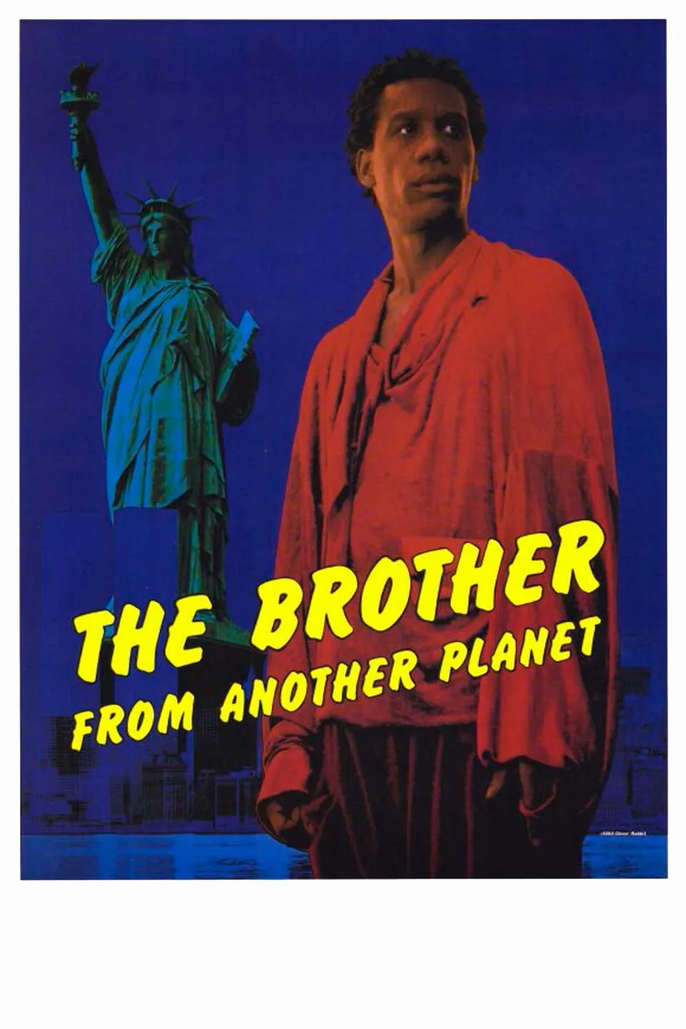 Brother from another planet poster