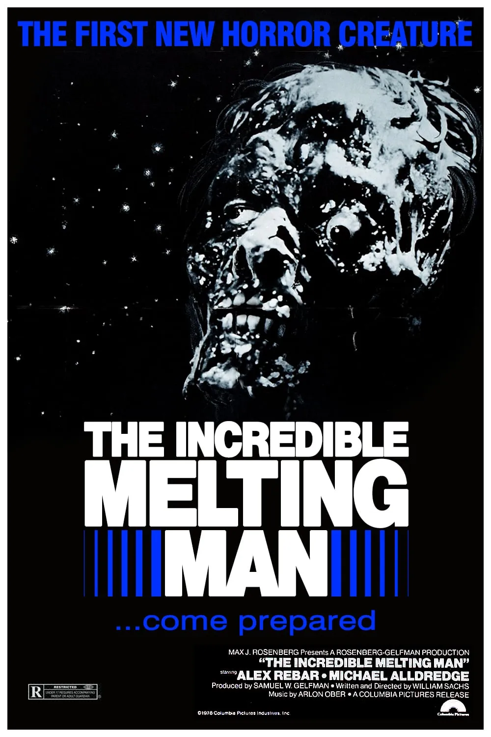 The Incredible Melting Man poster