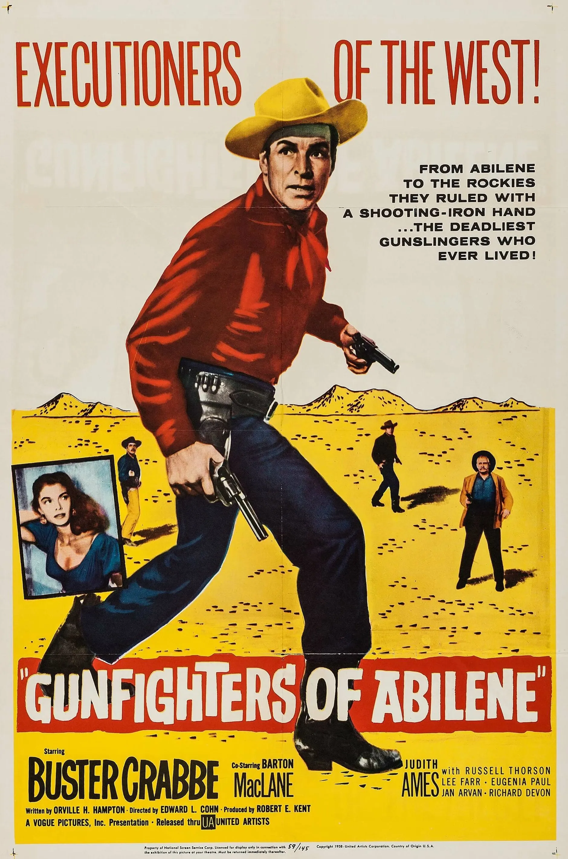 Gunfighters of Abilene poster