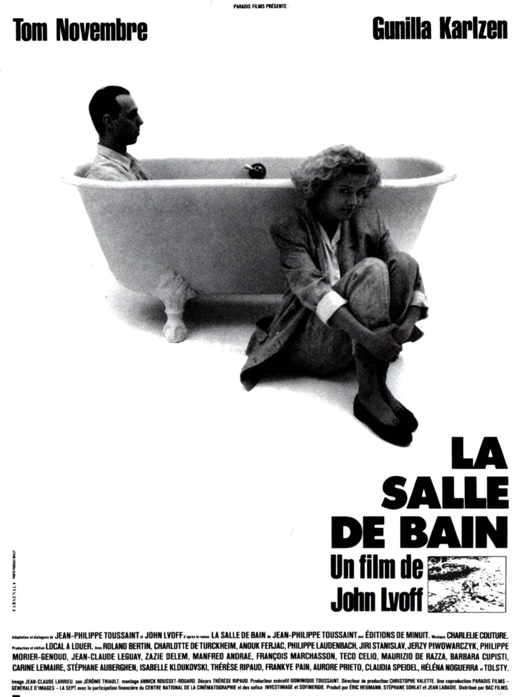 La salle de bain poster