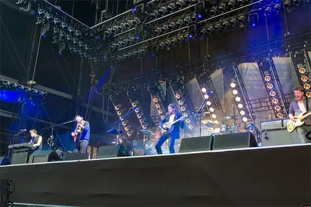 Mumford & Sons in het Goffertpark Nijmegen 2015