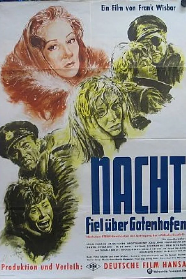 Nacht fiel über Gotenhafen poster