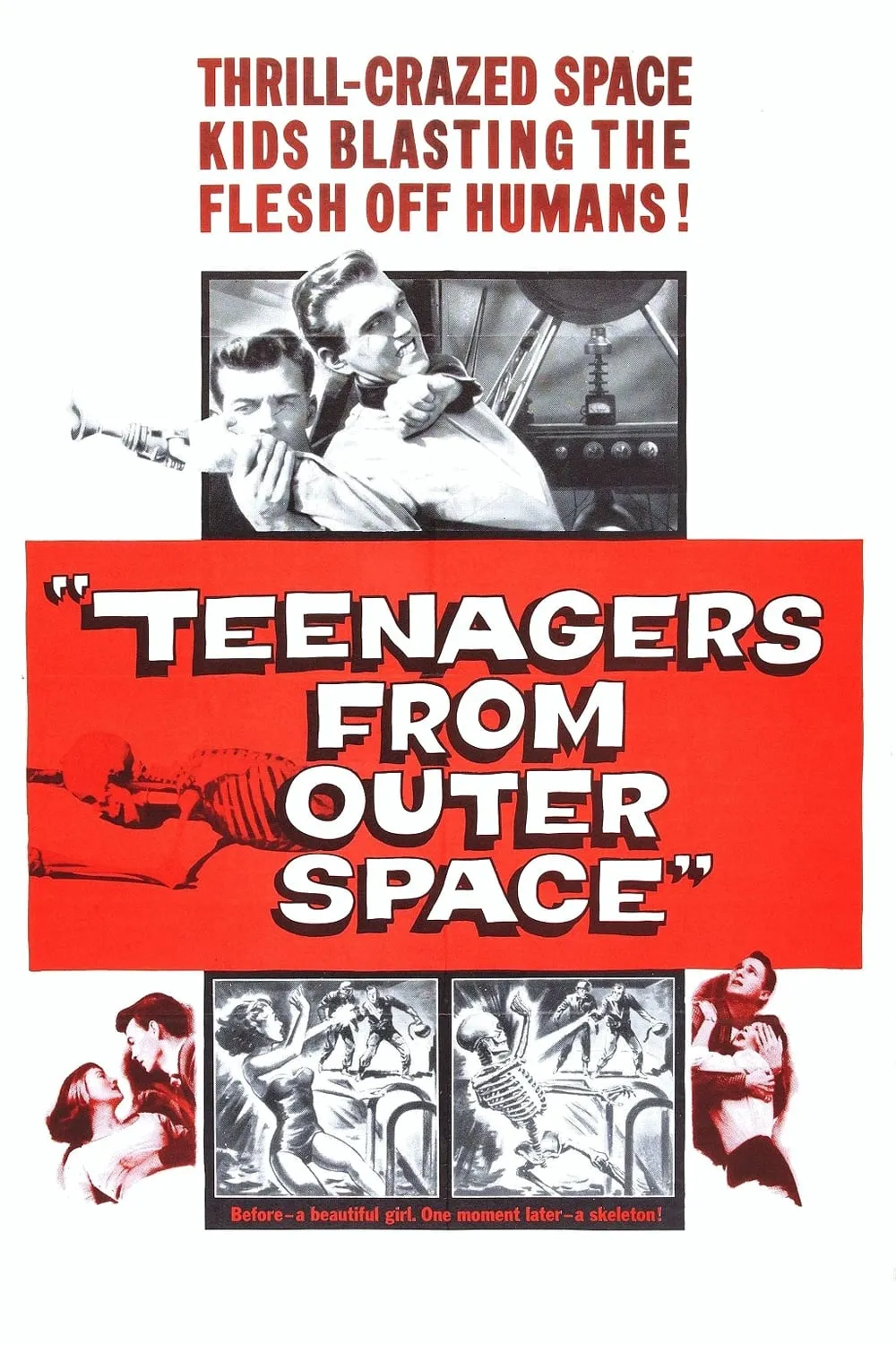 Teenagers From Outer Space poster