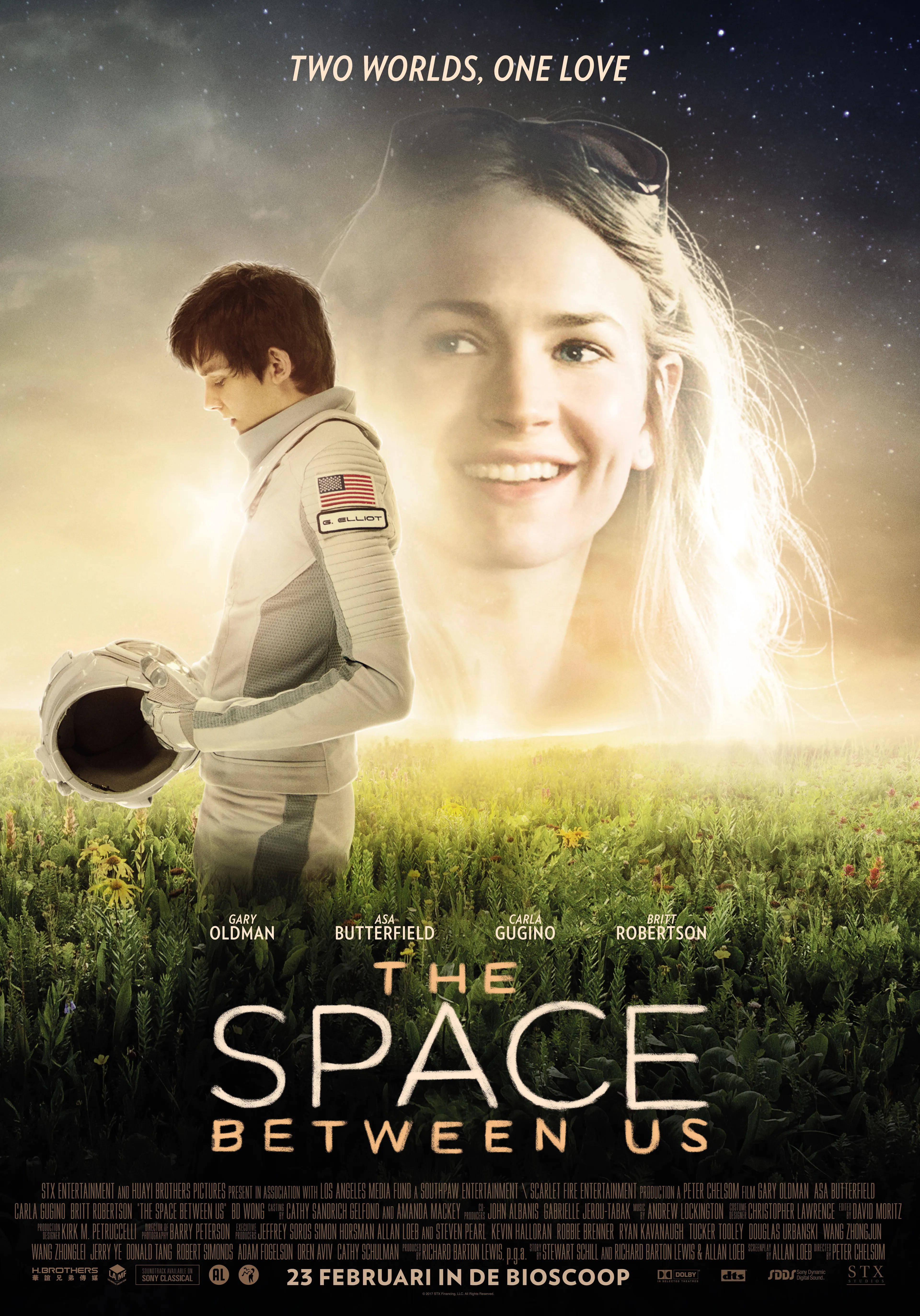The Space Between Us poster