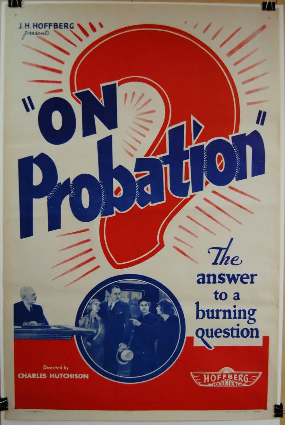 On Probation poster