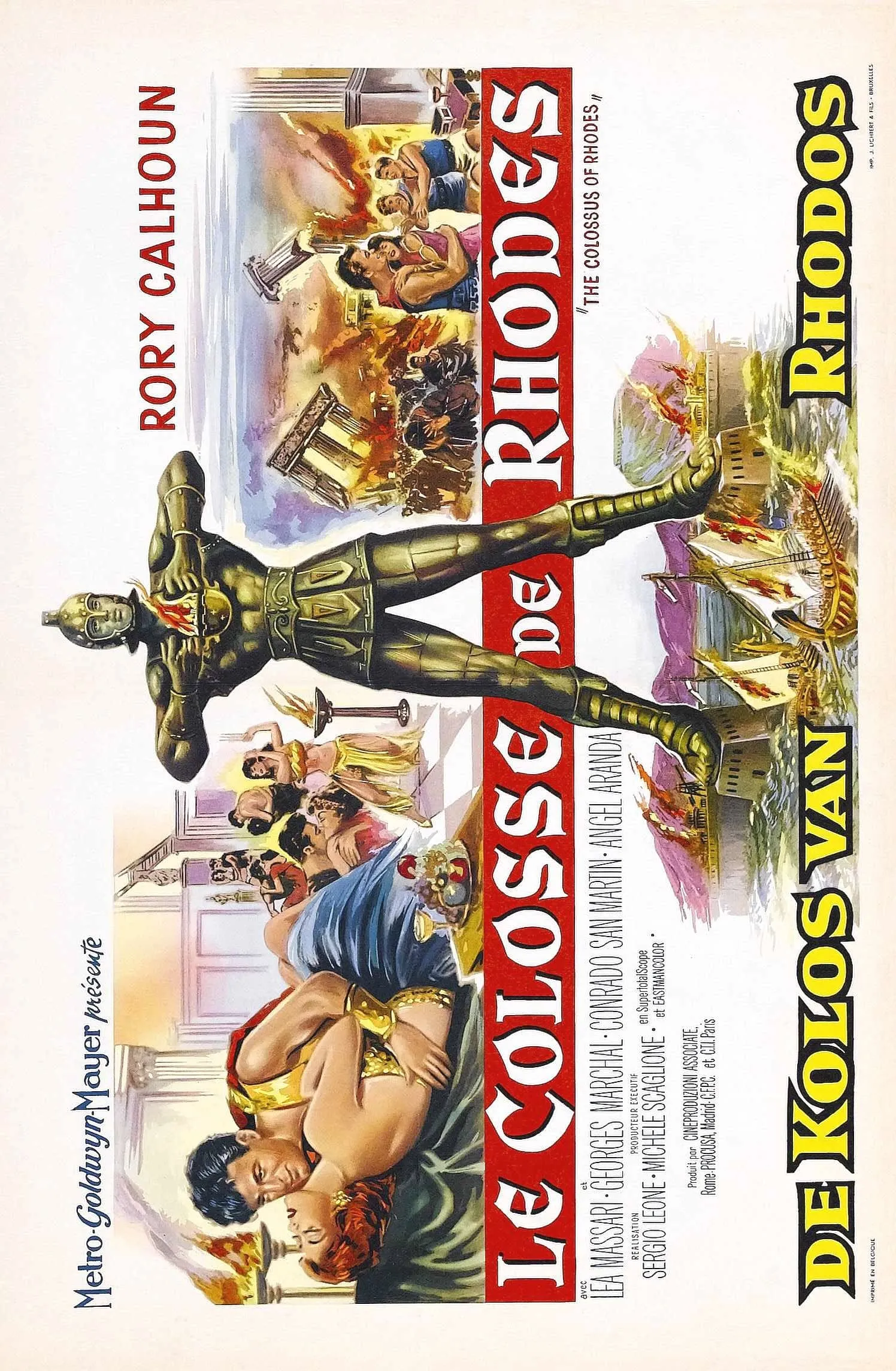 Il colosso di Rodi poster