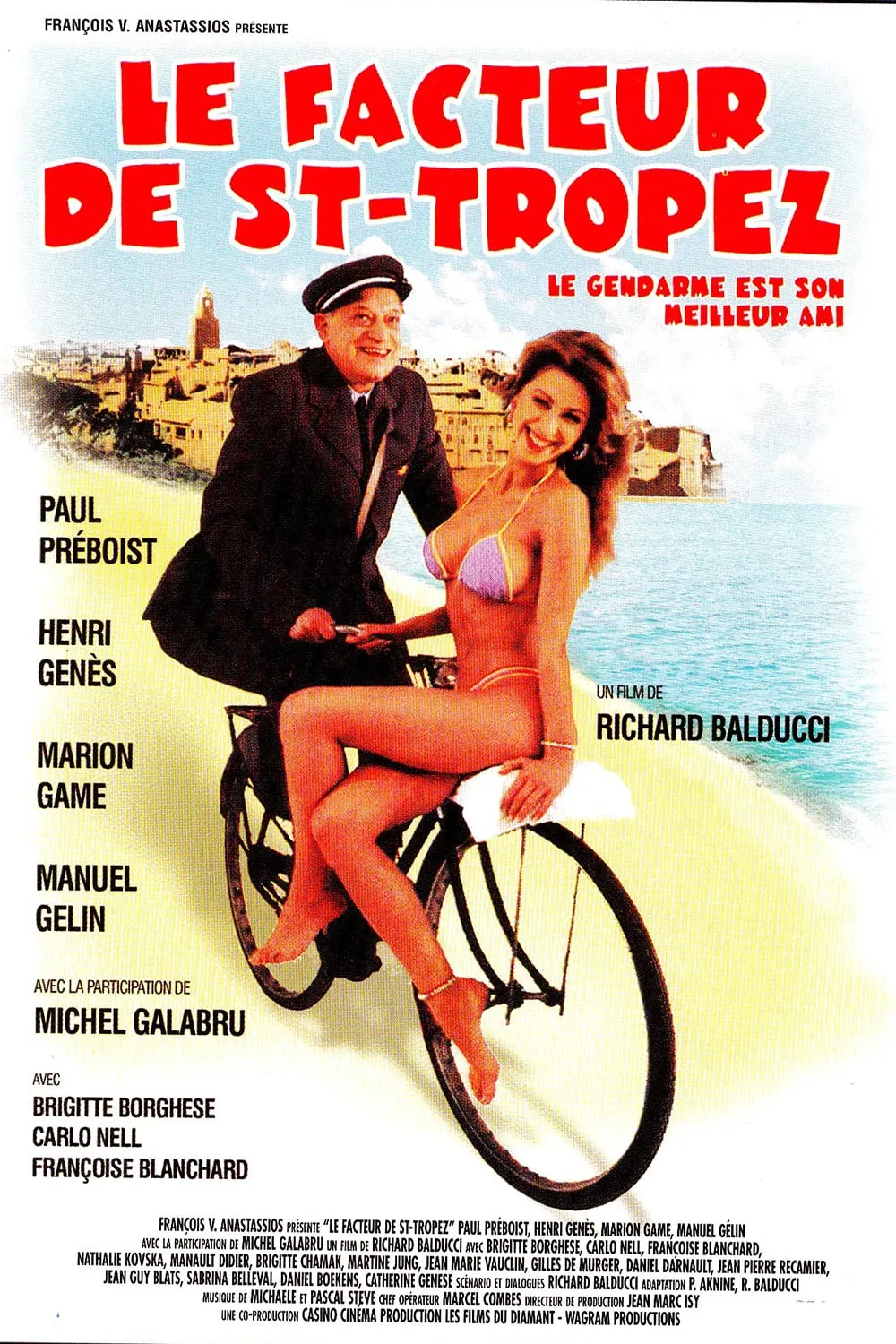 Facteur de Saint-Tropez poster