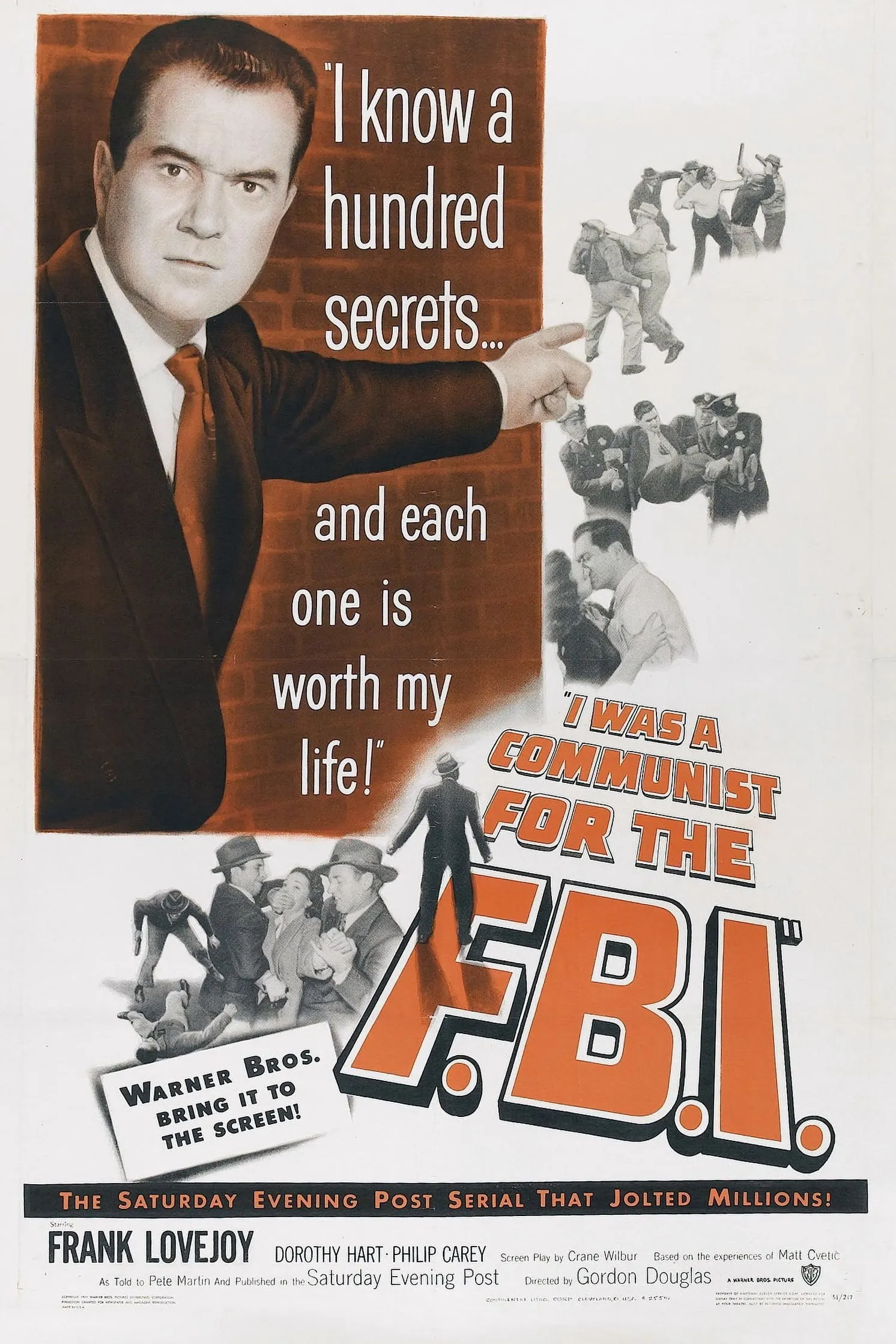 I Was a Communist For the FBI poster
