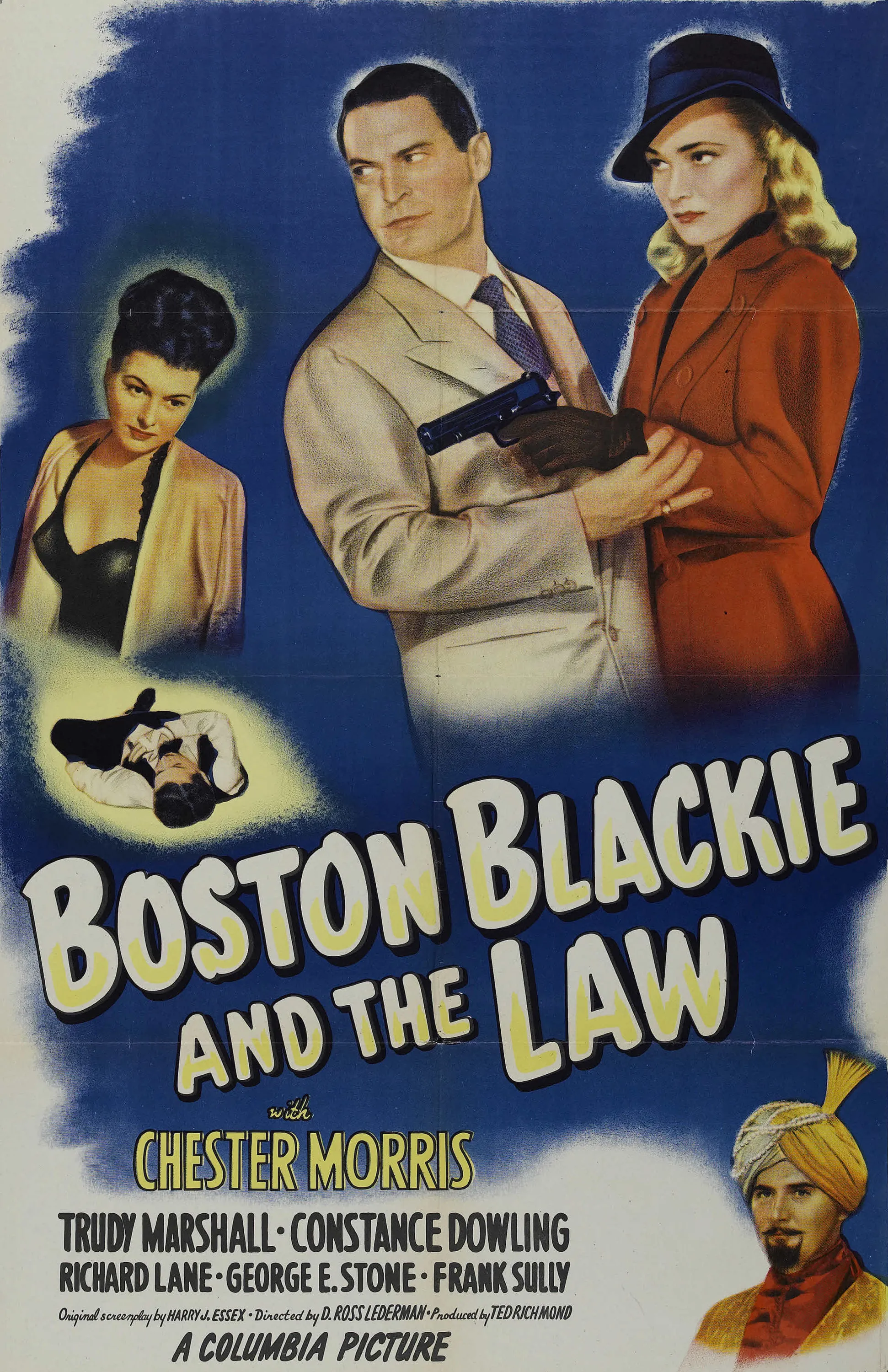 Boston Blackie and the Law poster