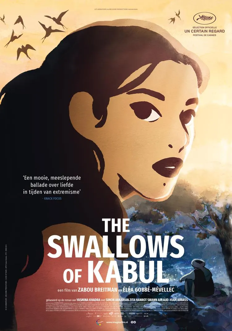 The Swallows of Kabul poster