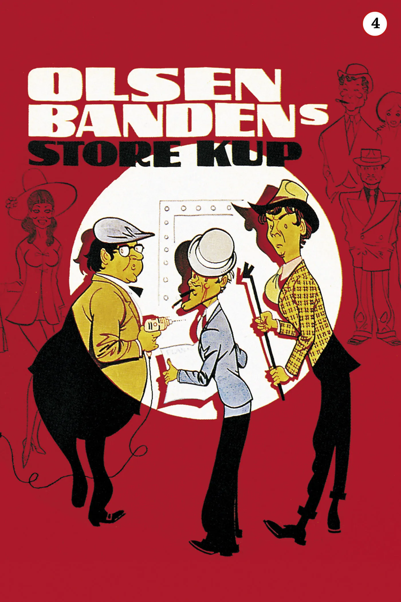 Olsen-Bandens store kup poster