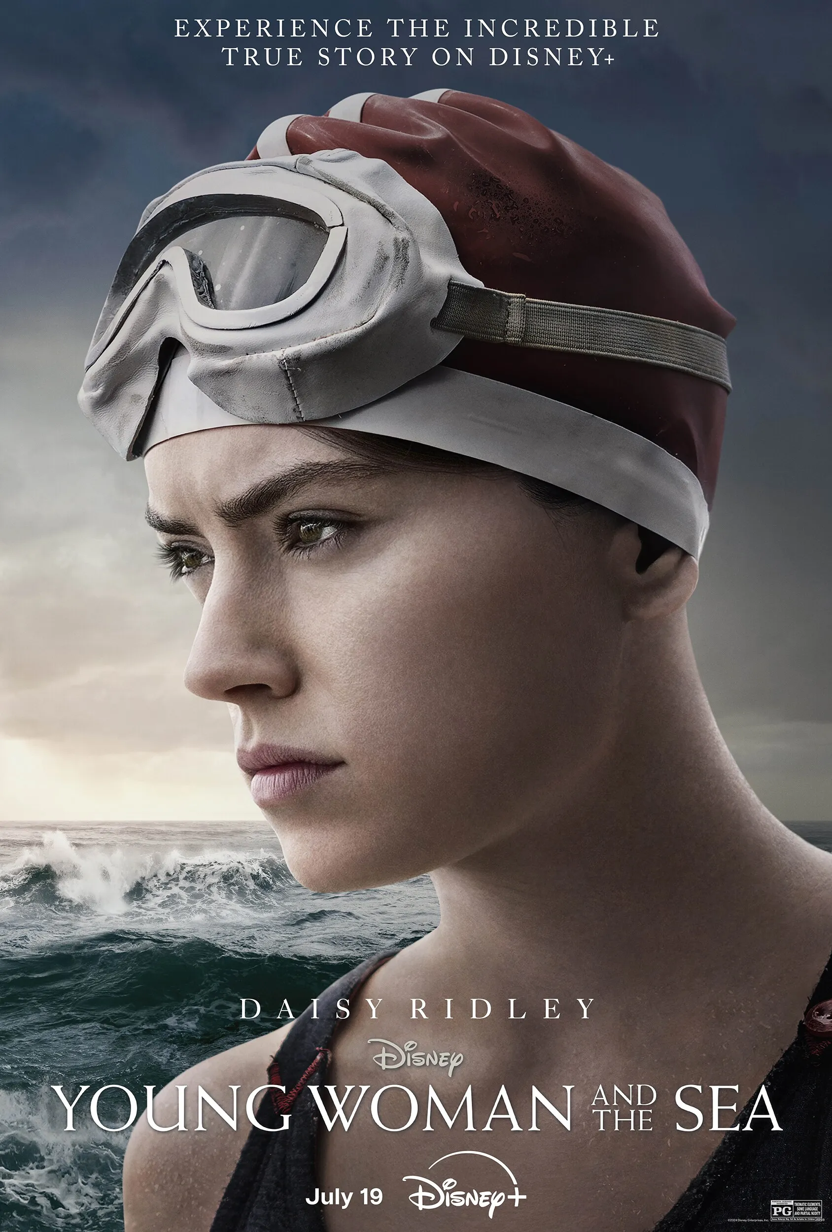 Young Woman and the Sea poster