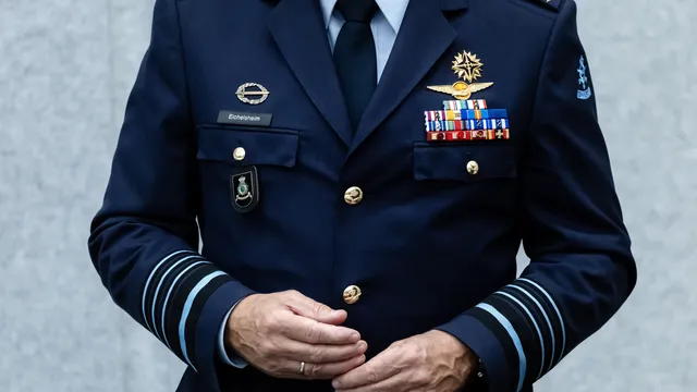 uniform van een (oud-)commandant