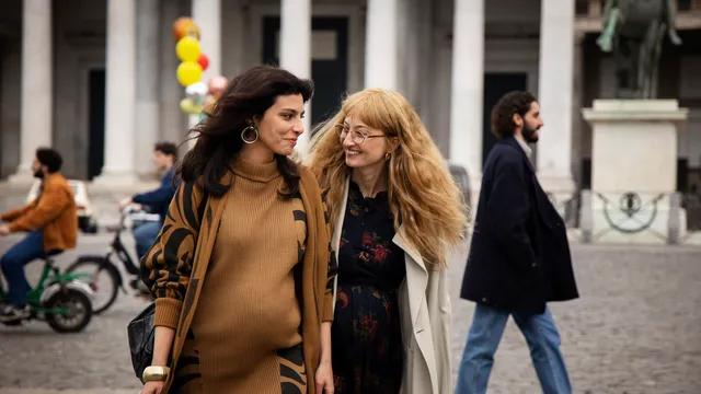 Lila (Irene Maiorino) en Lenù (Alba Rohrwacher)