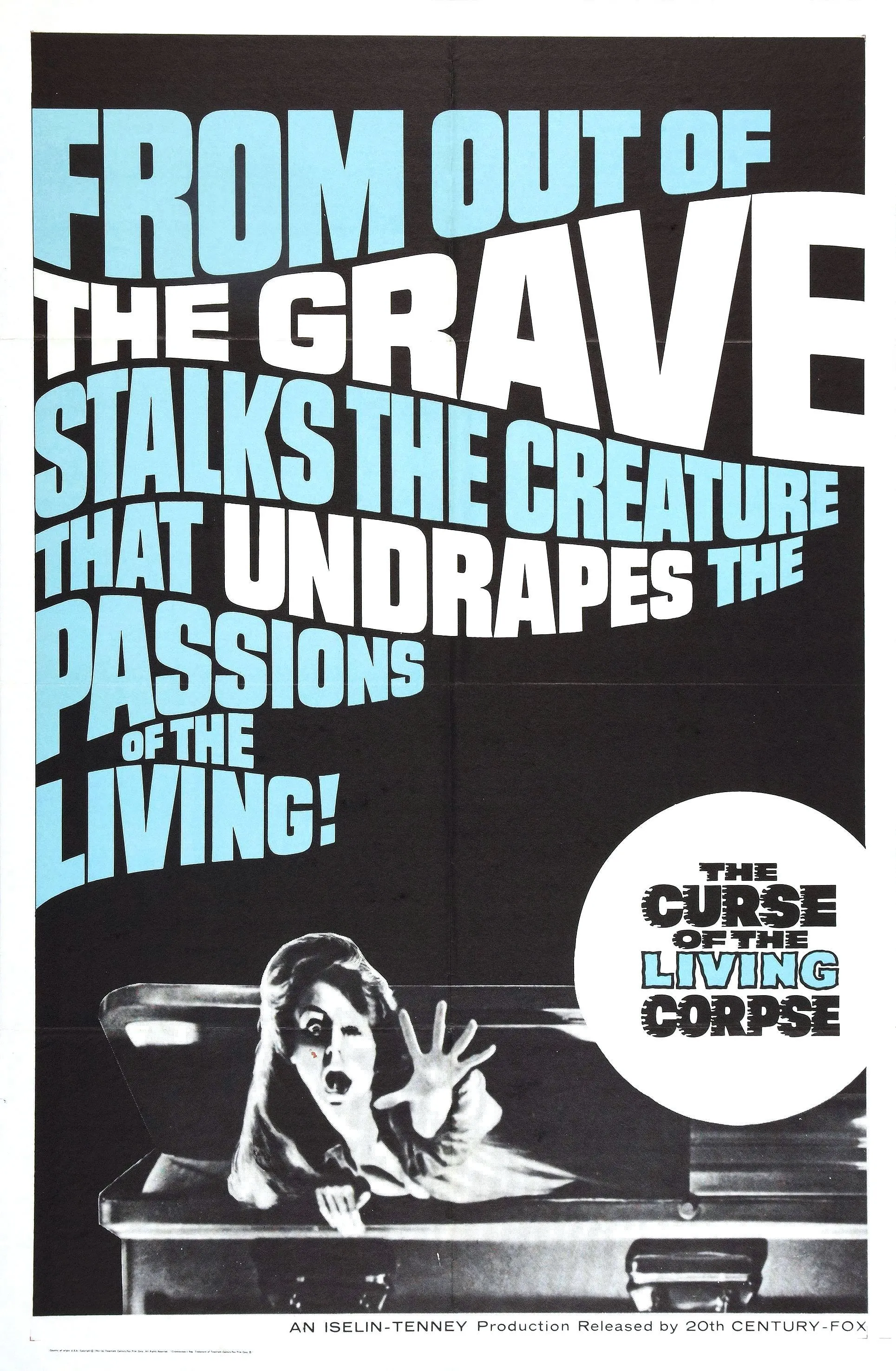 Curse of the Living Corpse poster