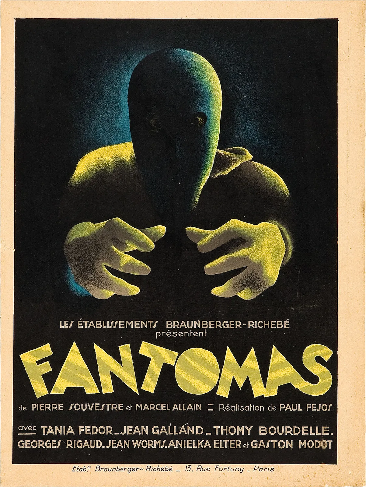 Fantômas poster