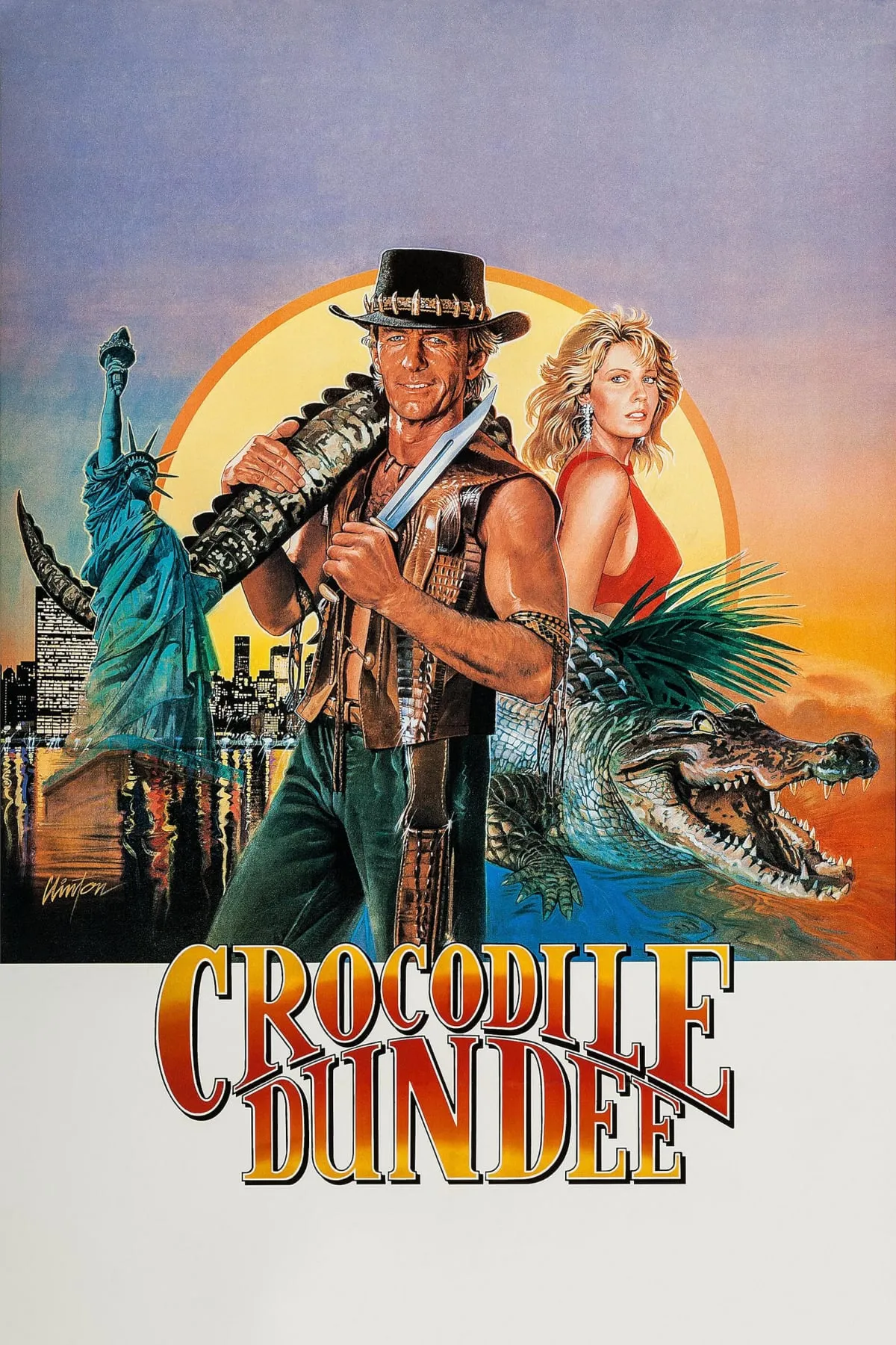 Crocodile Dundee poster