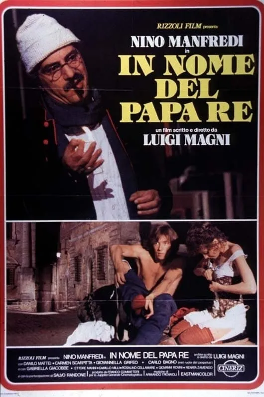 In nome del papa re poster
