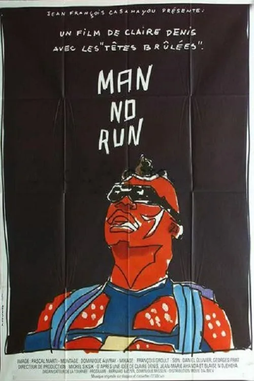 Man no run poster