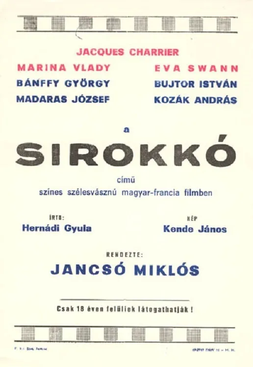 Sirocco d'Hiver poster