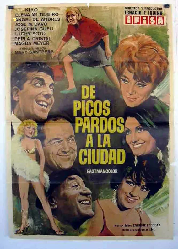 De picos pardos a la ciudad poster