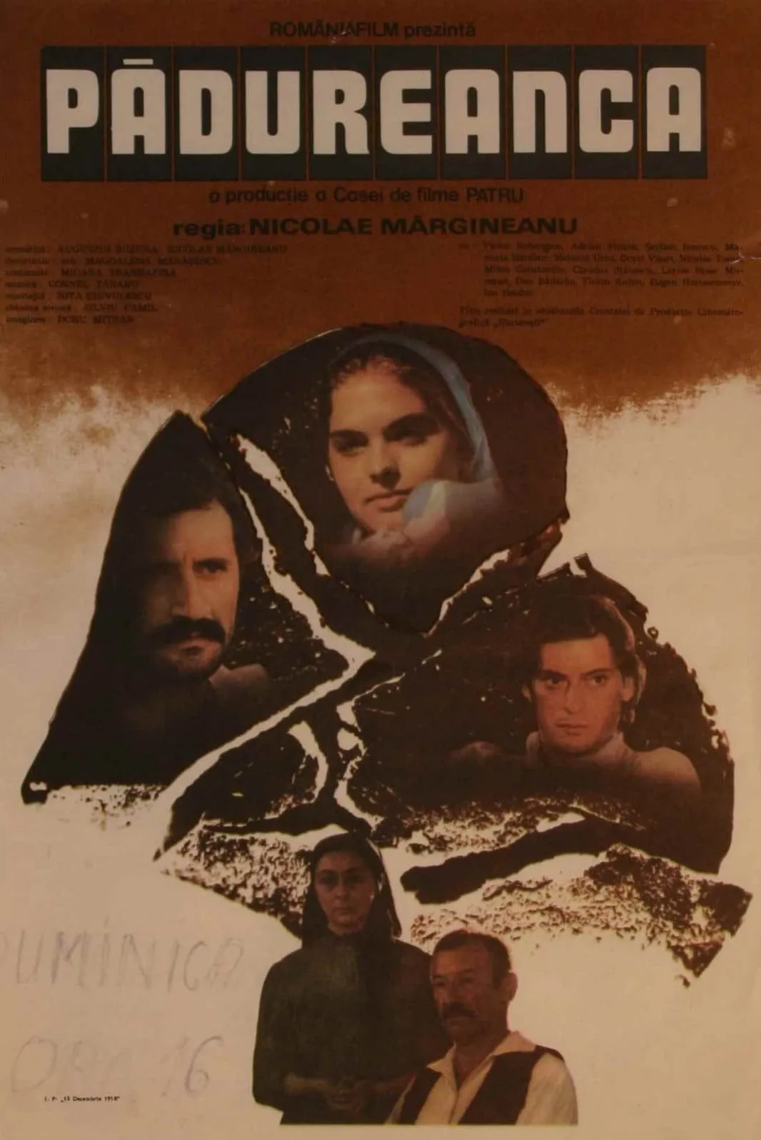 Padureanca poster