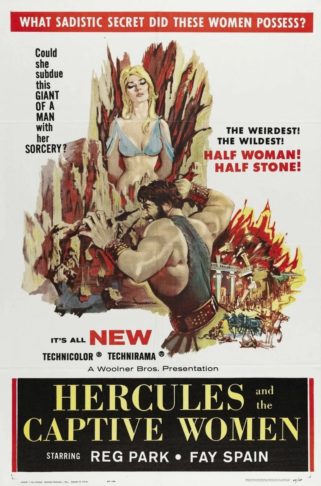 Hercules And The Captive Women poster