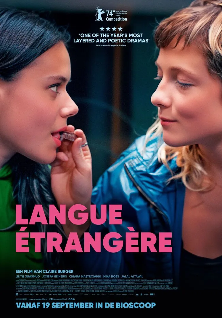 Langue etrangère poster