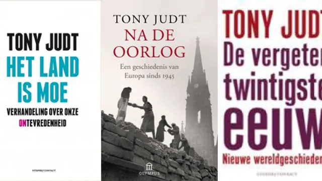 De boeken van Tony Judt die in Nederlandse vertaling zijn verschenen