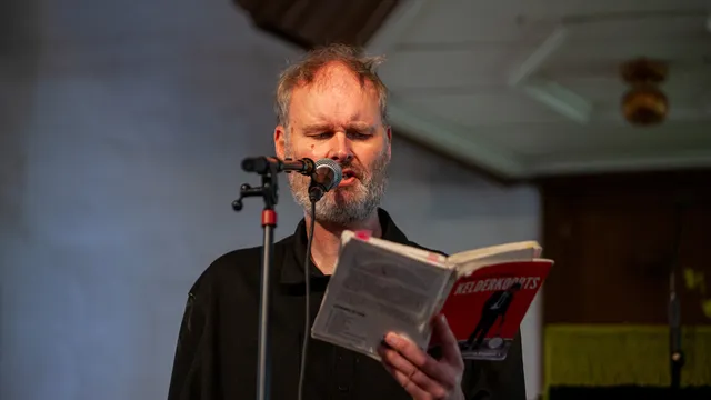 Meindert Talma draagt voor