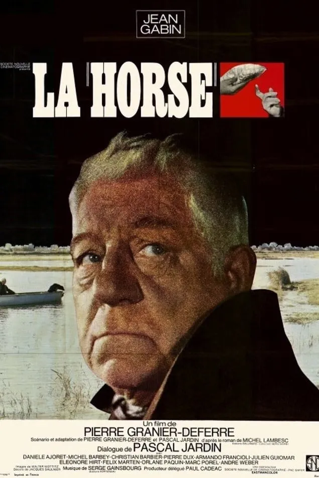 La horse poster