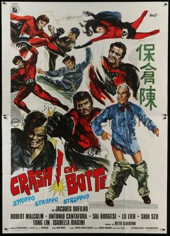 Crash! che botte strippo strappo stroppio poster