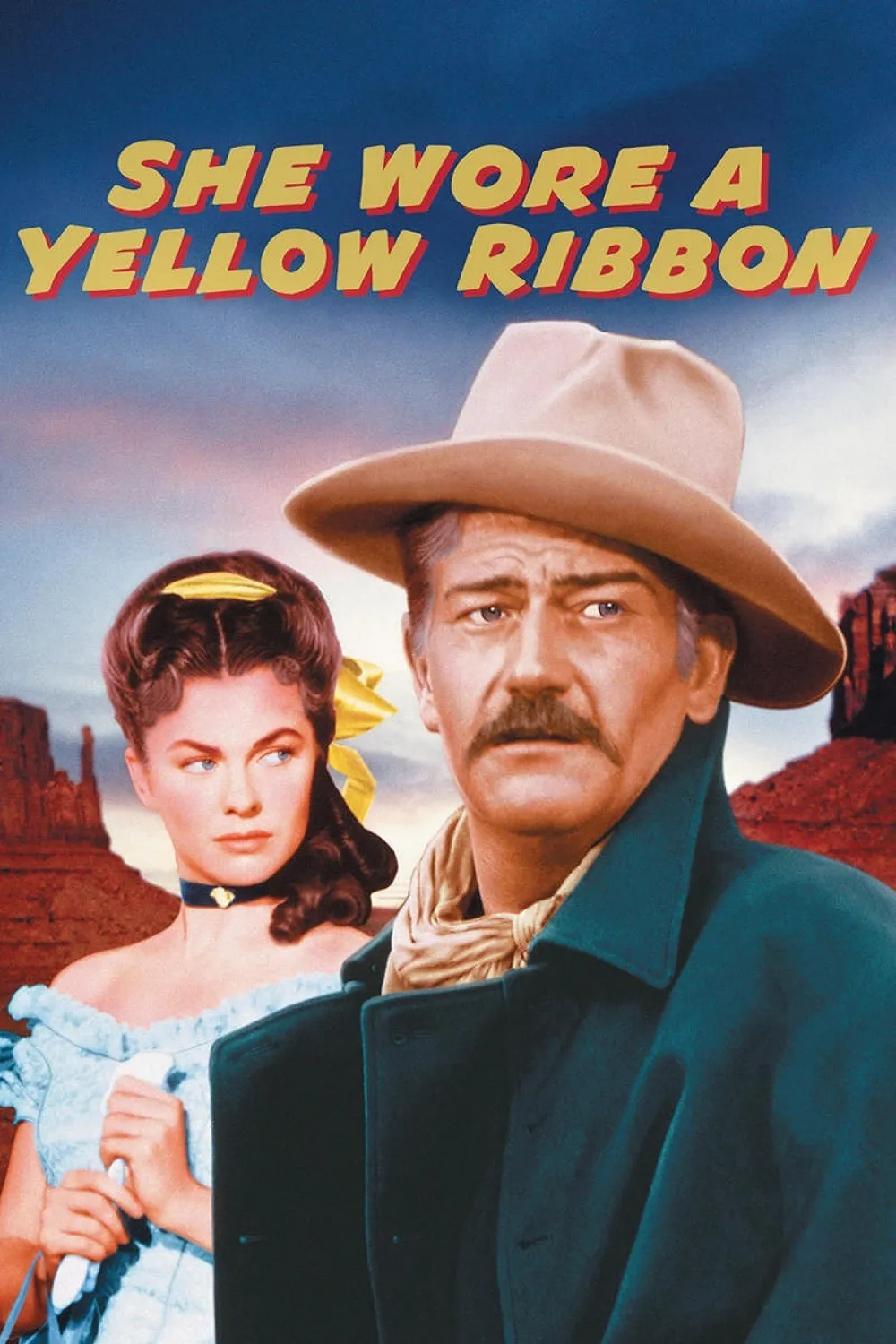 She Wore a Yellow Ribbon poster