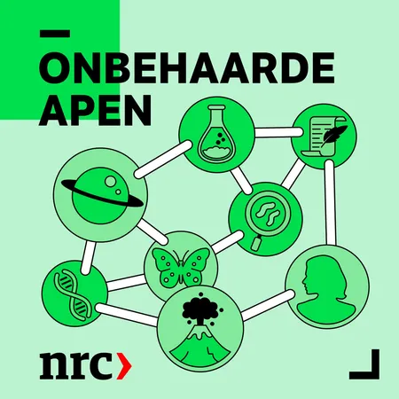 Podcasttegel van Onbehaarde apen